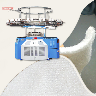 WELLKNIT PSSP High Quality Professional Two-sided Loop Pile Circular  Knitting Machine from China manufacturer - Wellknit