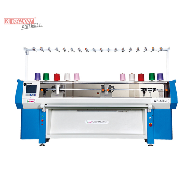 WF-80DJ 1+1 System Double Head Computerized Collar Knitting Machine