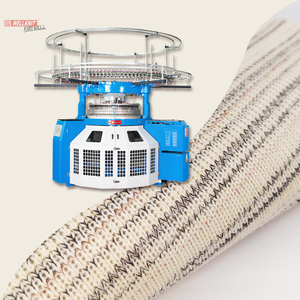 WELLKNIT J4R 14-38 inch Rib Oil Soaking Main Girder Double Jersey Circular Knitting Machine For Rib Fabric