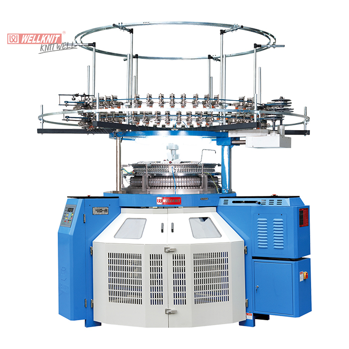 WELLKNIT TRSP 26-38 inch Single Series Single Terry Circular Knitting Machine For Terry Fabric