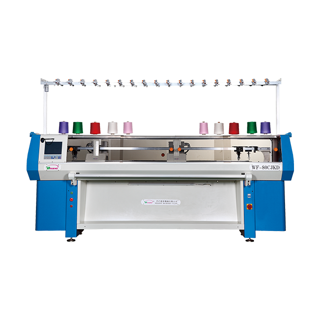 What is the difference between circular and flat knitting machines?