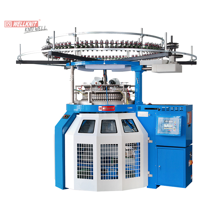 WELLKNIT CTSP 30-38 inch Small frame Single Series Loop Pile (Terry) Circular Knitting Machine For Terry Fabric