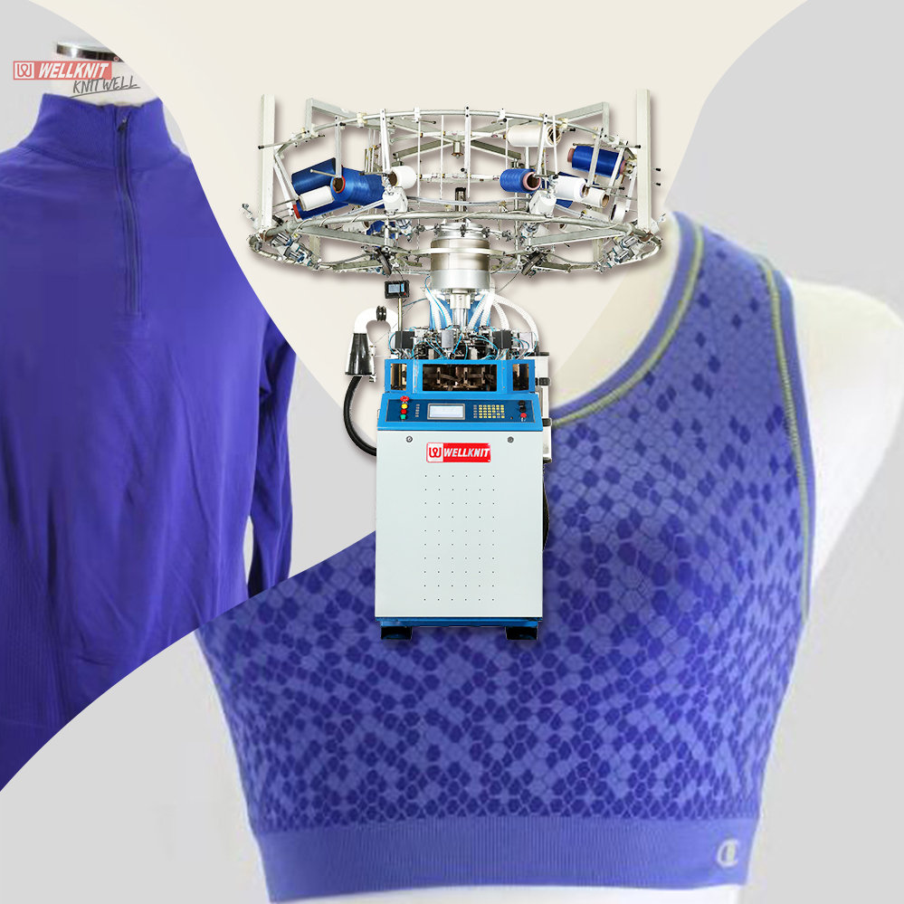 WELLKNIT EMJY-AP 12-17 inch High Speed Seamless Underwear Knitting Machine For Tights Suit