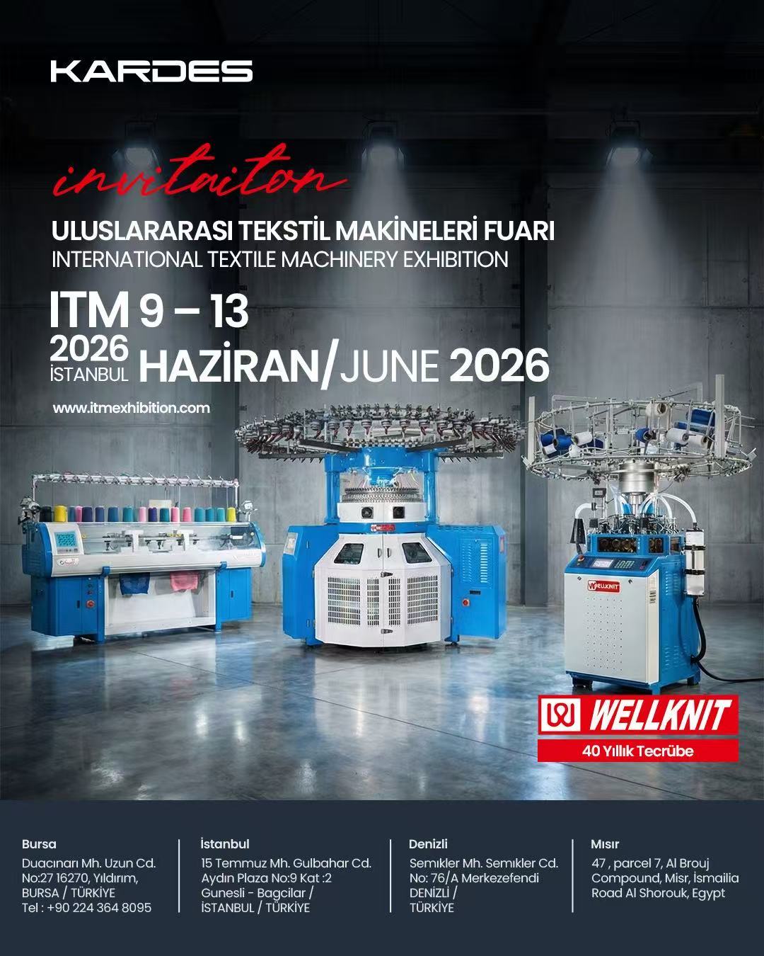 2026 EXHIBITION SCHEDULE