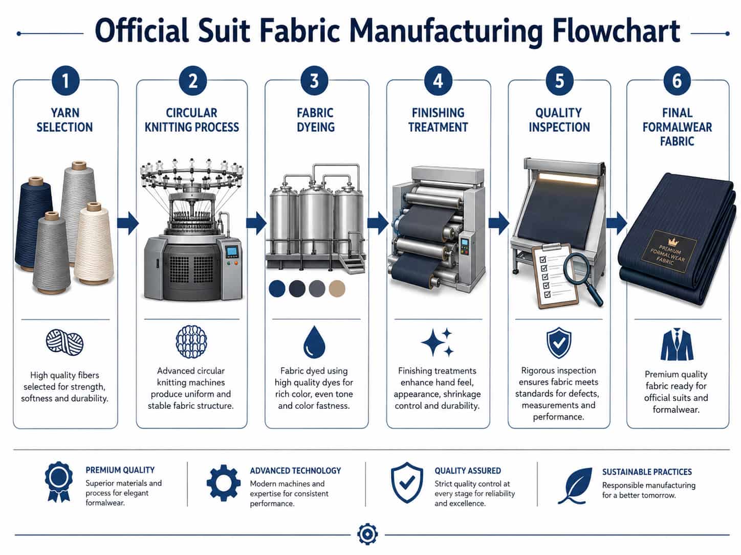 Official_Suit_Fabric_Manufacturing_Flowchart