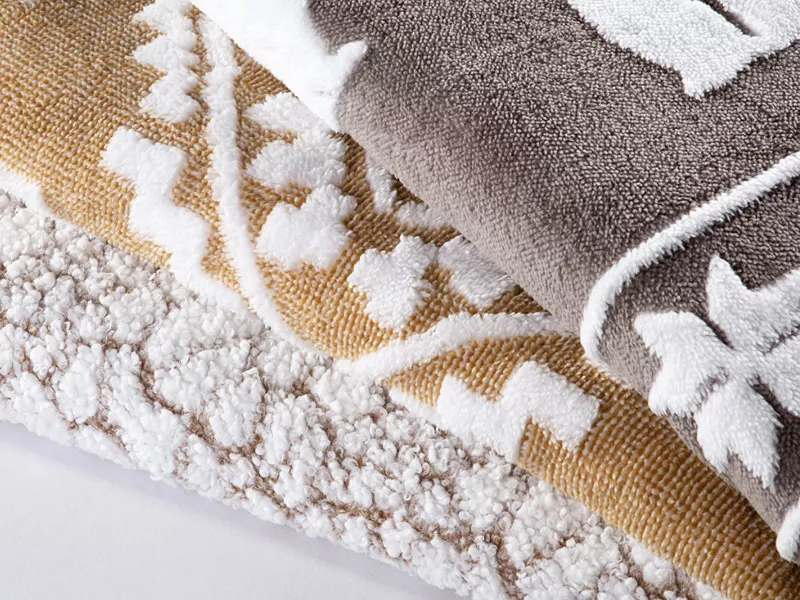 Double Long PileJacquard Fabric