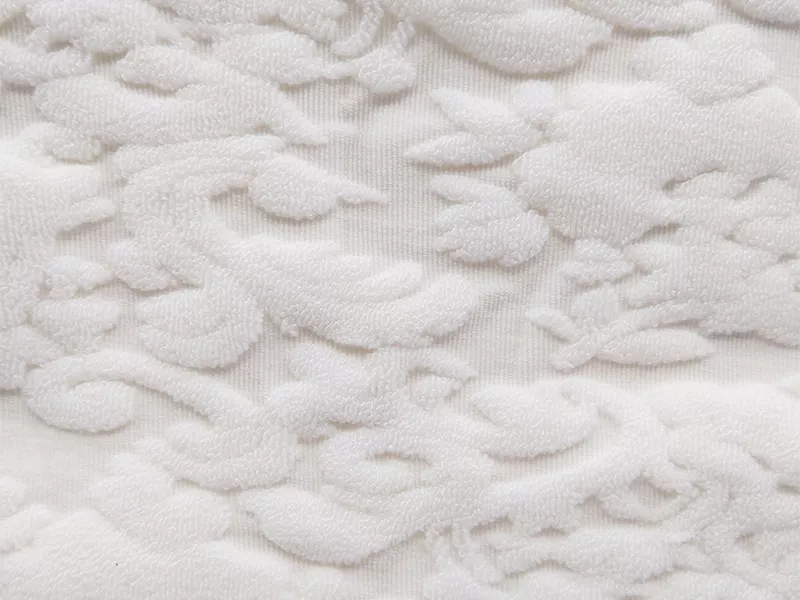 terry fabric jacquard